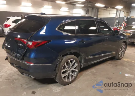2024 Acura Mdx Technology Package from USA, damaged, VIN 5J8YE1H44RL033565
